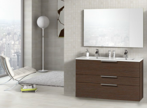 muebles de cuarto de baño en madera