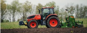 Tractores coreanos grandes Kioti para agricultura y ganadería